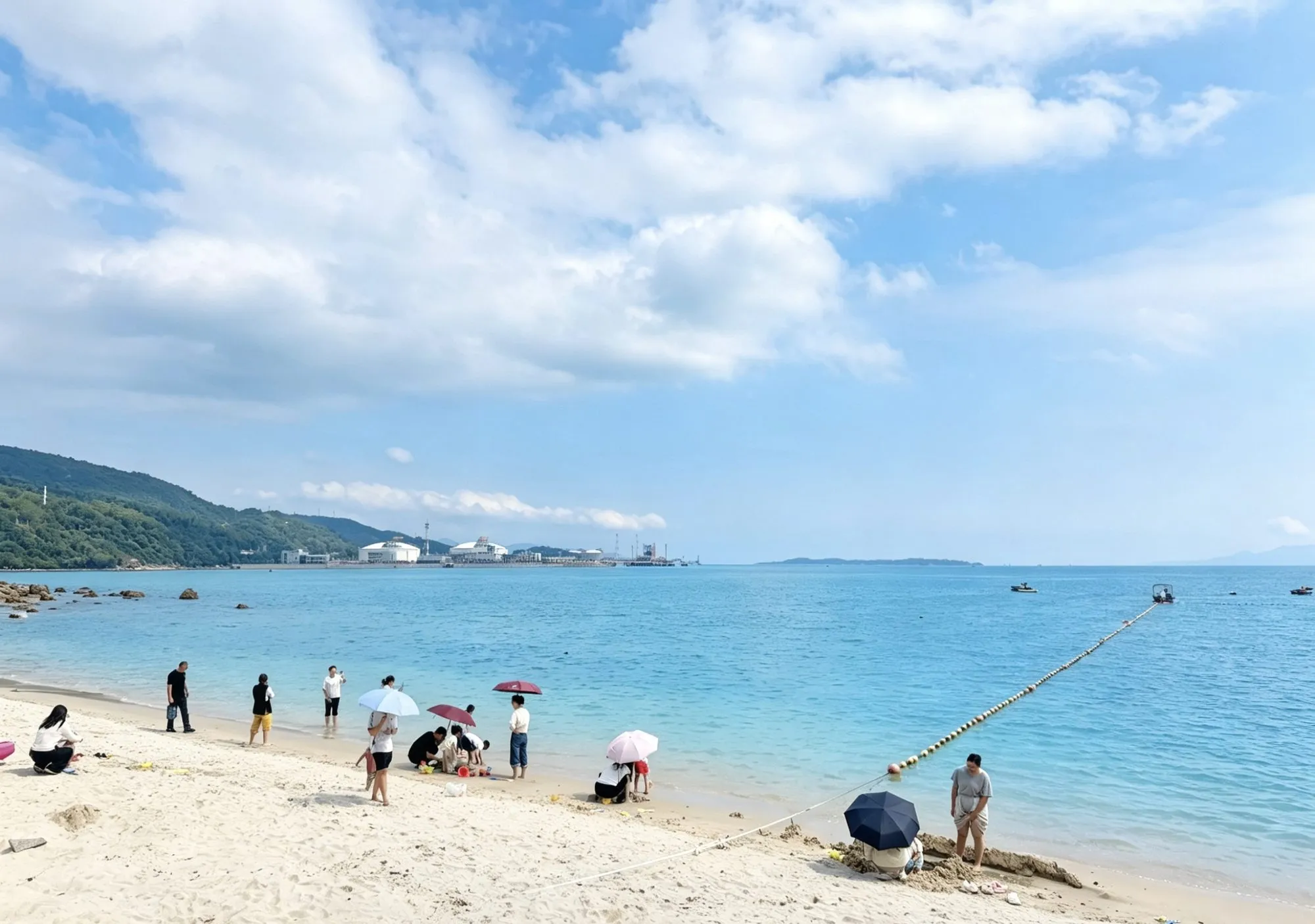 海岸漫步